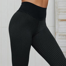 Load image into Gallery viewer, Textured High Waist Dot Activewear
